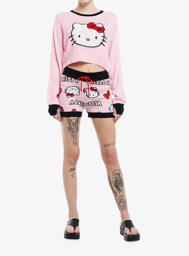 Hello Kitty Knit Girls Lounge Set