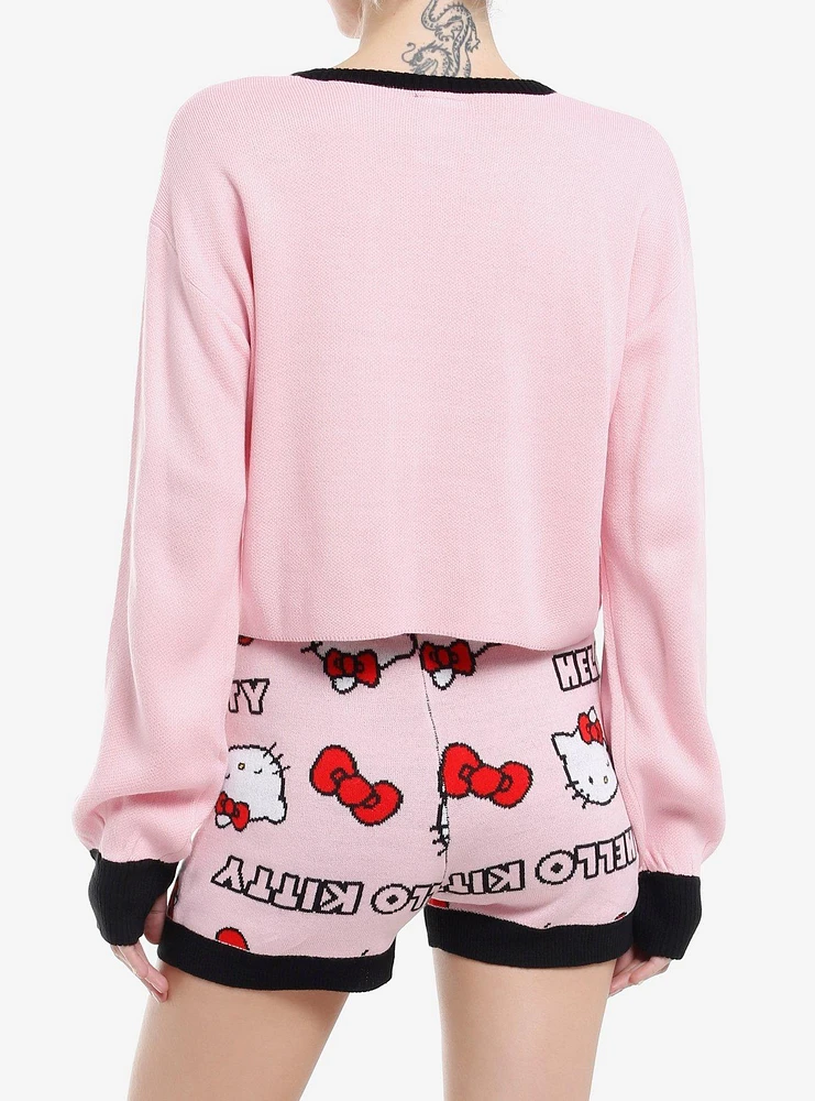 Hello Kitty Knit Girls Lounge Set