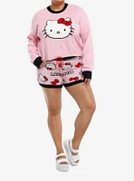 Hello Kitty Knit Girls Lounge Set Plus