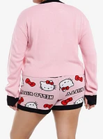 Hello Kitty Knit Girls Lounge Set Plus