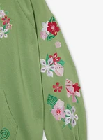 Disney Moana Te Fiti Floral Women's Plus Hoodie - BoxLunch Exclusive