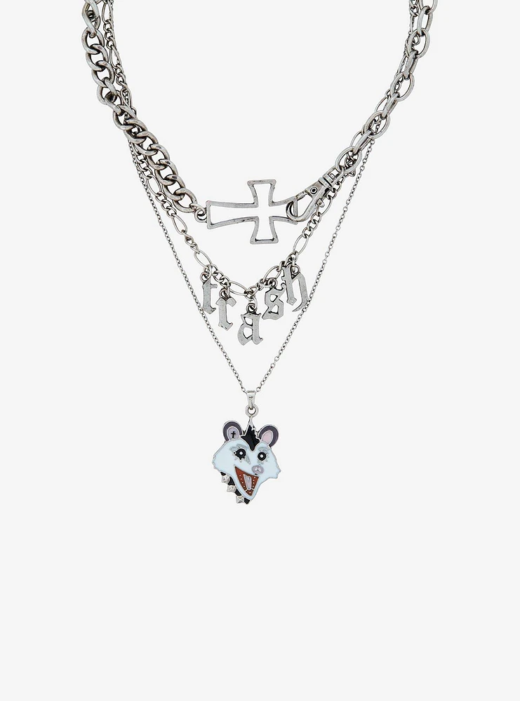 Social Collision Trash Possum Choker Set