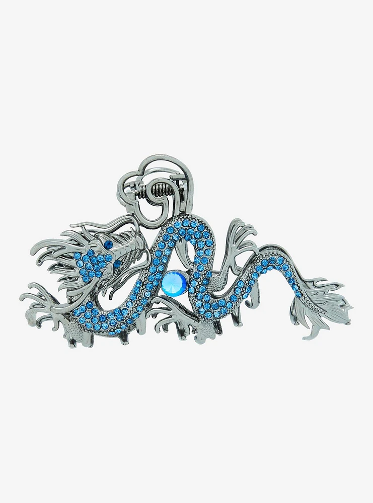 Thorn & Fable Blue Gem Dragon Claw Hair Clip