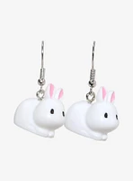 Sweet Society White Bunny Drop Earrings