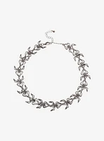 Social Collision Spider Charm Choker