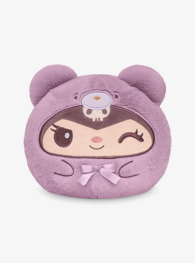 Kuromi Plush Toy, Holding Kuromi Ice Cream - Joykawaii