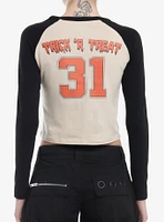 Trick 'R Treat Varsity Girls Raglan Long-Sleeve Top