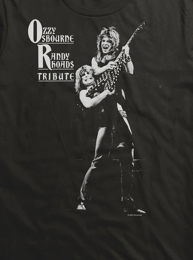 Ozzy Osbourne Randy Rhoads Tribute T-Shirt