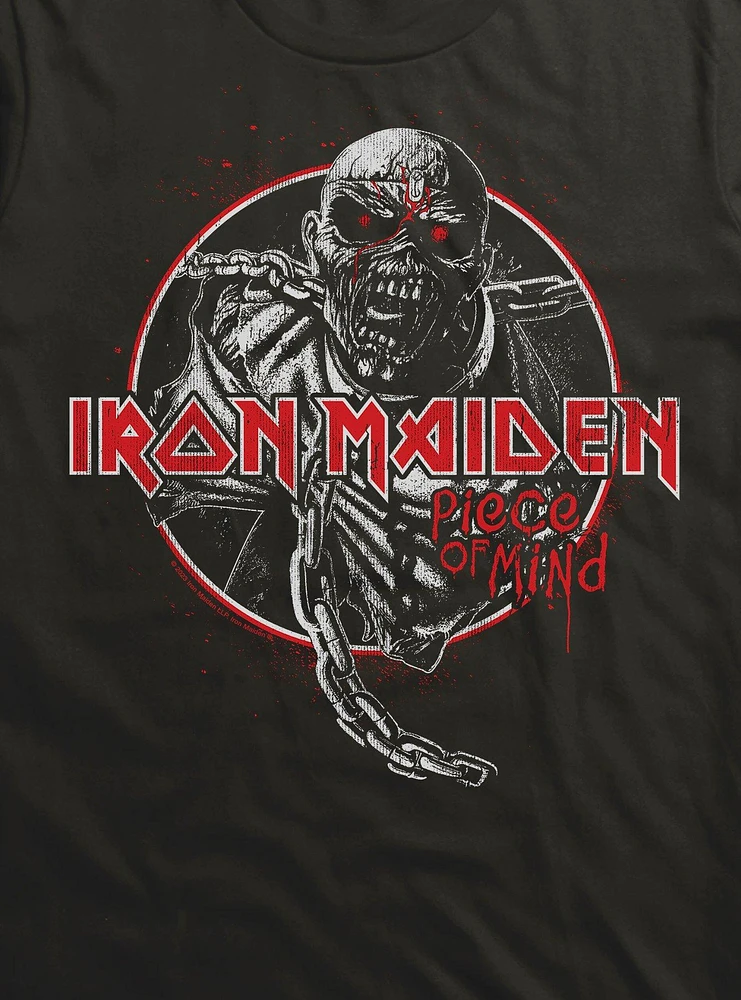 Iron Maiden Piece Of Mind Eddie T-Shirt