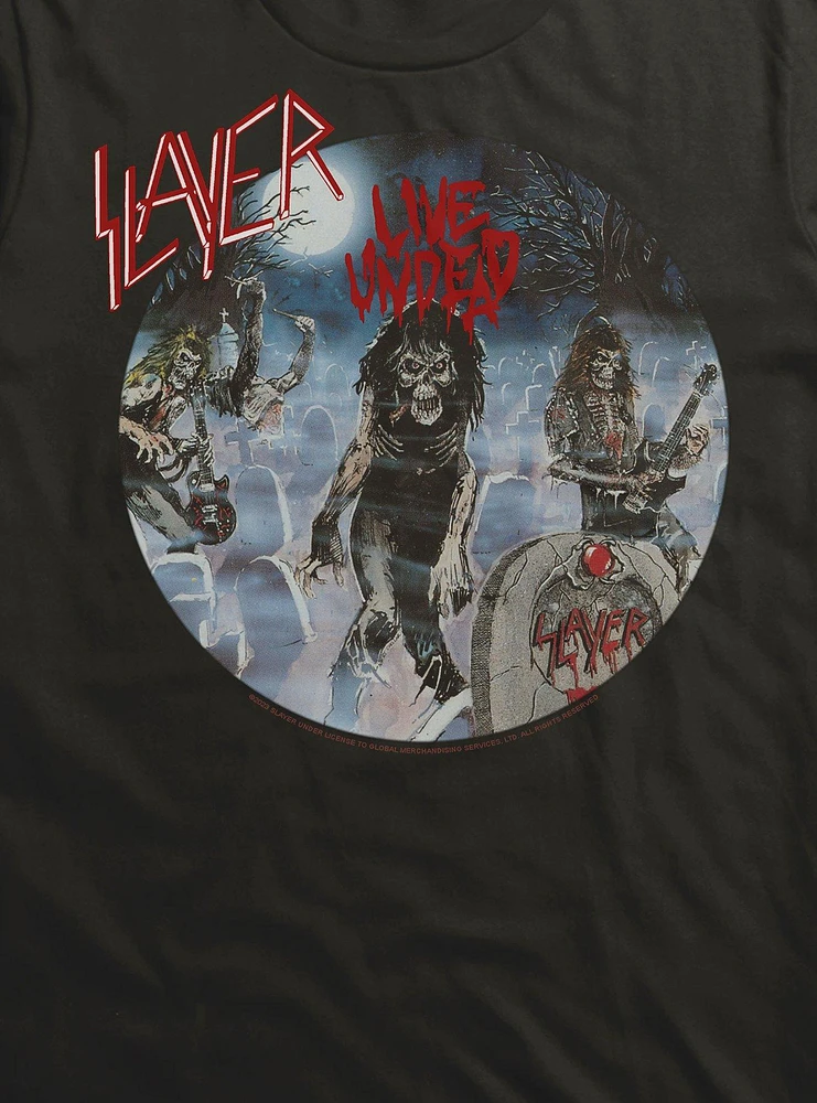 Slayer Live Undead T-Shirt