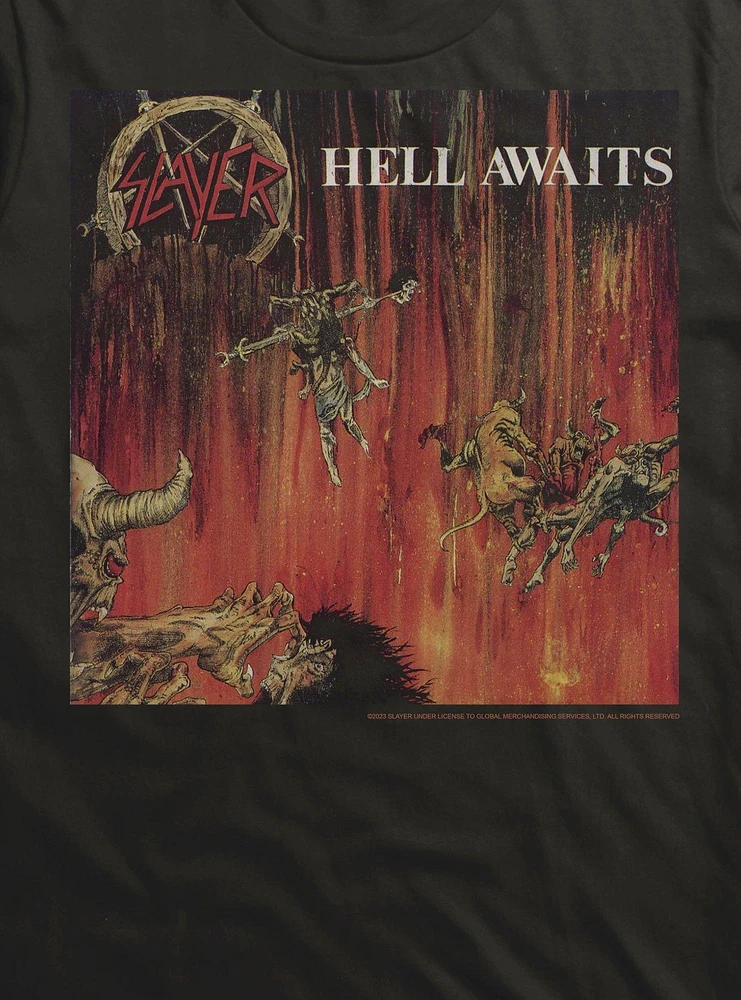 Slayer Hell Awaits T-Shirt