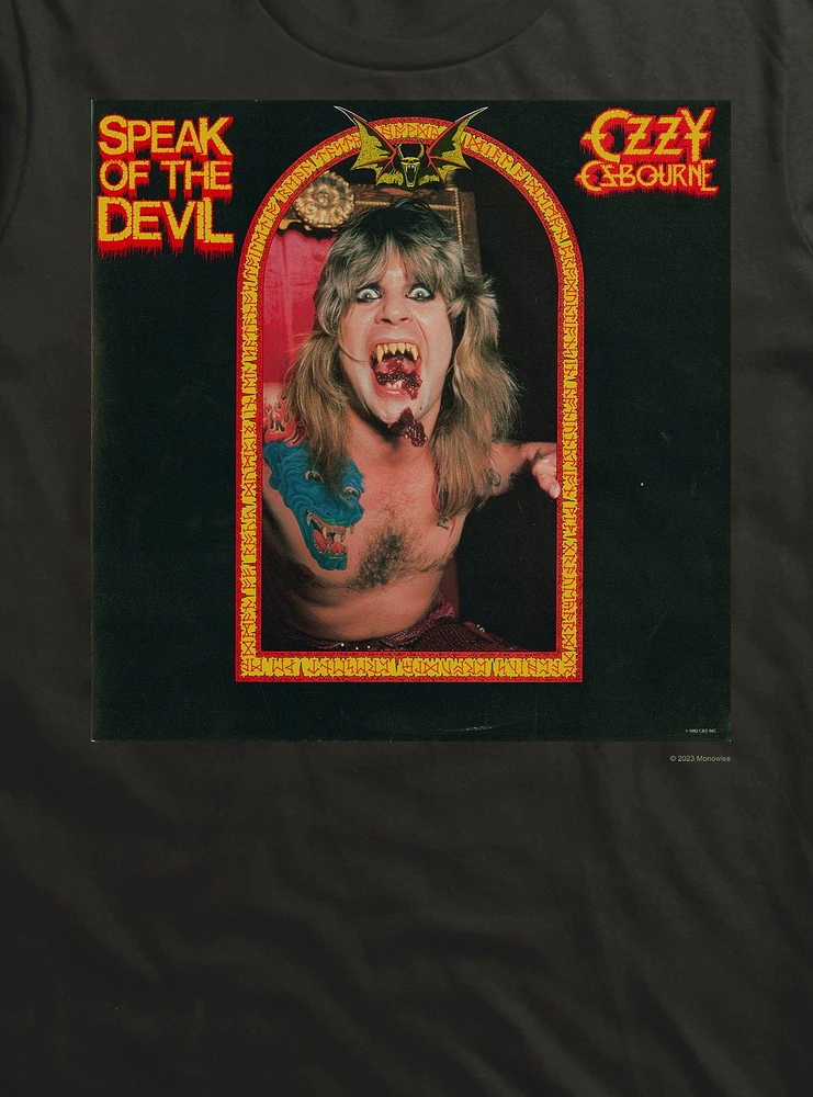 Ozzy Osbourne Speak Of The Devil T-Shirt