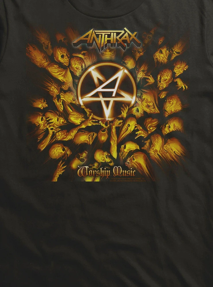 Anthrax Worship Music T-Shirt