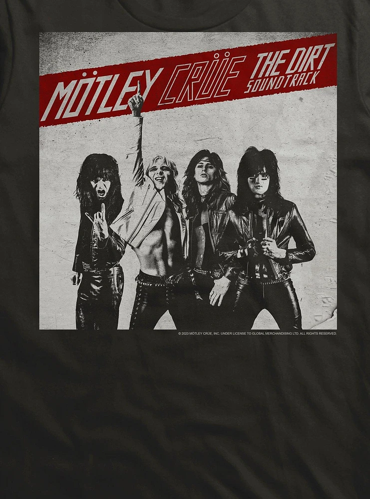Motley Crue The Dirt Soundtrack T-Shirt