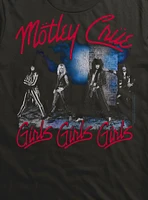 Motley Crue Girls Group Photo T-Shirt