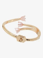 Sweet Society Floral Wraparound Bangle Bracelet