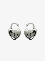 Social Collision Star Heart Locket Earrings