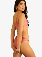 Dippin' Daisy's Mirage V-Cut Neckline Swim Top Dusty Rose