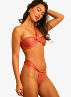 Dippin' Daisy's Bisou Cheeky Swim Bottom Dusty Rose