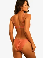 Dippin' Daisy's Zen Knotted Triangle Swim Top Dusty Rose