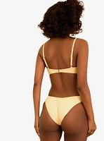 Dippin' Daisy's Palma Scrunch Back Cheeky Swim Bottom Vanilla