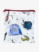 Harry Potter Hogwarts Illustrated Allover Print Reusable Tote Bag — BoxLunch Exclusive