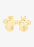 Baublebar Disney Mickey Mouse Gold Heart Earrings