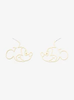 Baublebar Disney Mickey Mouse Outline Glow-in-the-Dark Earrings