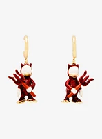 Baublebar Disney Donald Duck Devil Costume Glitter Earrings