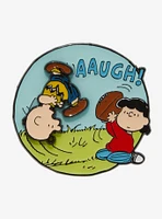 Peanuts Charlie Brown & Lucy Spinning Enamel Pin — BoxLunch Exclusive