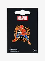 Loungefly Marvel Spider-Man NYC Glitter Enamel Pin — BoxLunch Exclusive