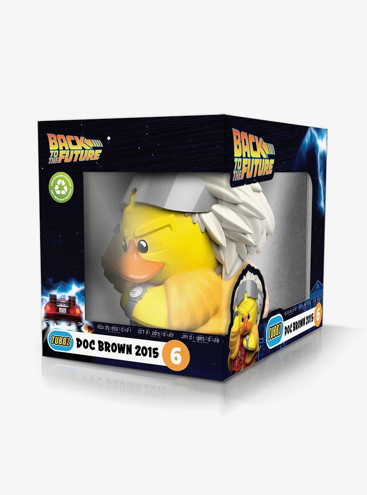 TUBBZ Back To The Future 2015 Doc Brown Cosplaying Duck Figure