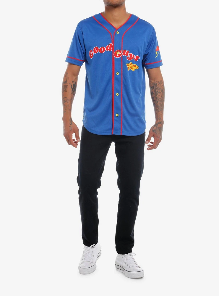 Child's Play Chucky Good Guys Baseball Jersey