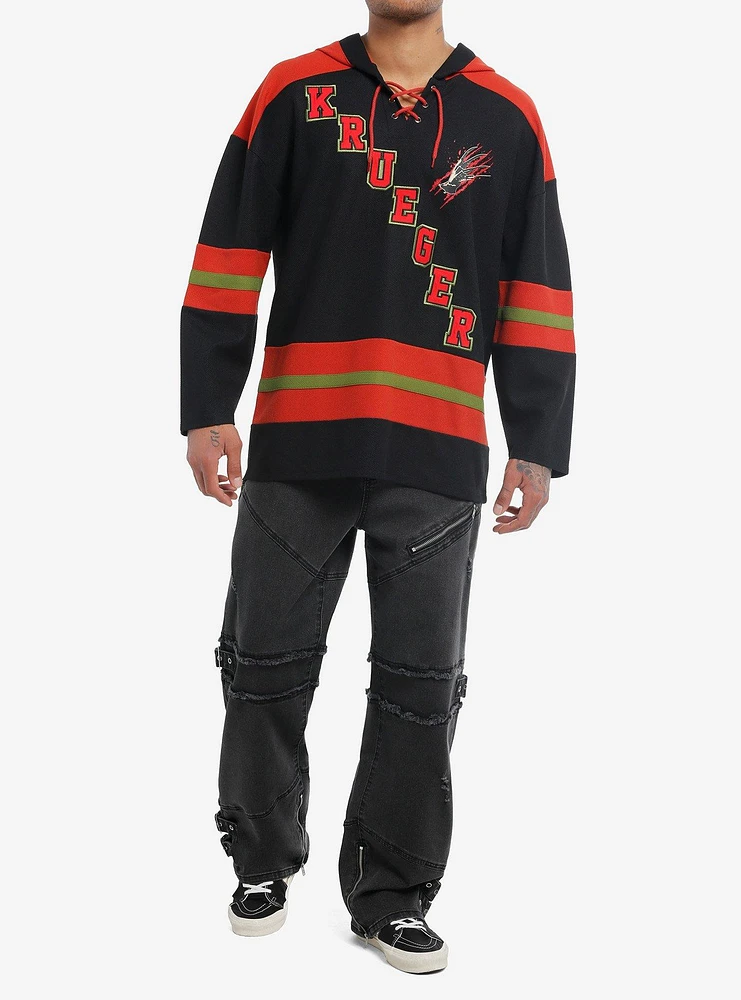 A Nightmare On Elm Street Freddy Krueger Hockey Jersey