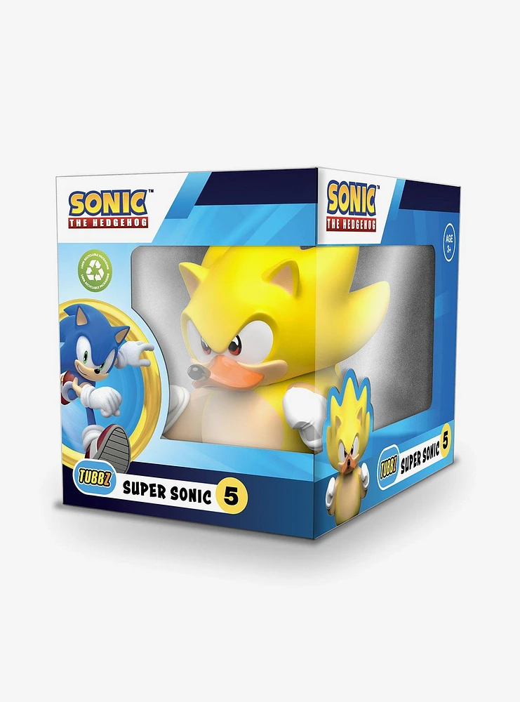 TUBBZ Sonic The Hedgehog Super Sonic Duck Figure