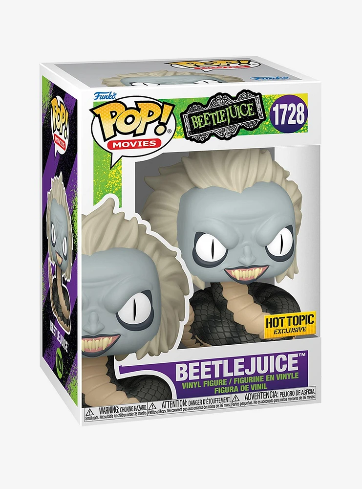 Funko Beetlejuice Pop! Movies Beetlejuice Vinyl Figure Hot Topic Exclusive