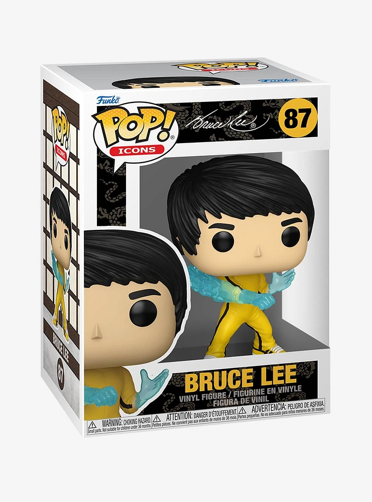 Funko Pop! Icons Bruce Lee Vinyl Figure