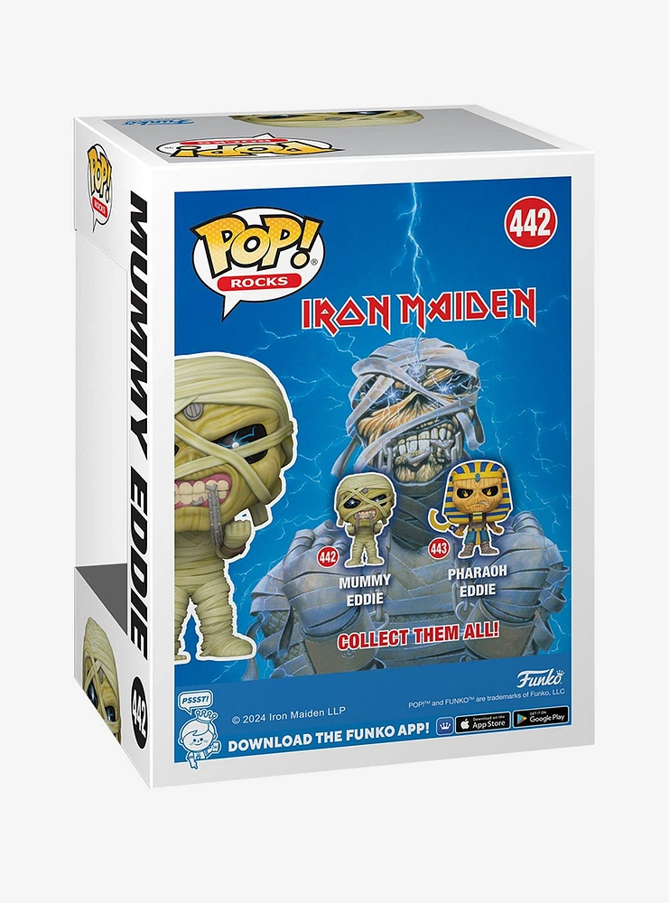 Funko Iron Maiden Pop! Rocks Mummy Eddie Vinyl Figure