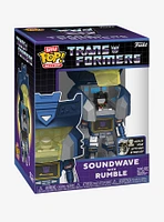 Funko Transformers Bitty Pop! Bitty Bot Soundwave With Rumble Vinyl Figure