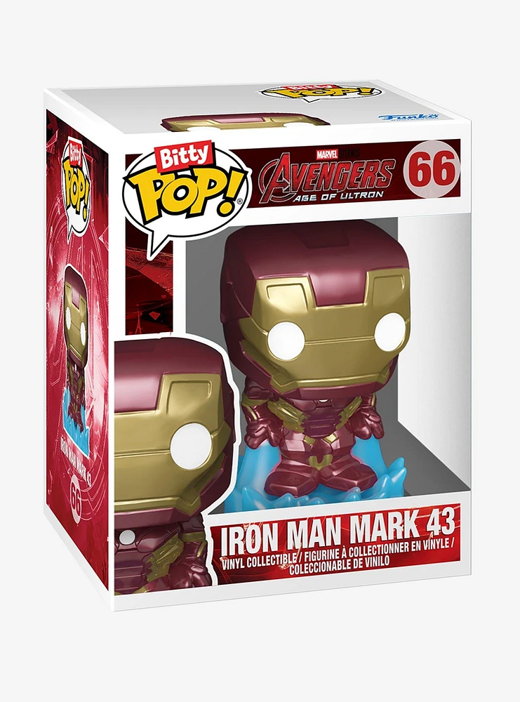 Funko Marvel Avengers: Age Of Ultron Bitty Pop! Bitty Bot Hulkbuster With Iron Man Vinyl Figure