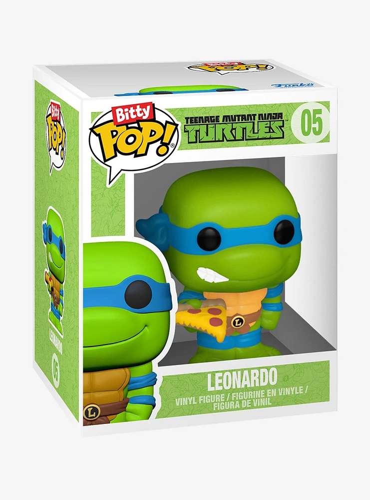 Funko Teenage Mutant Ninja Turtles Bitty Pop! Rides Leonardo And Turtle Van Vinyl Figure