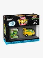 Funko Teenage Mutant Ninja Turtles Bitty Pop! Rides Leonardo And Turtle Van Vinyl Figure