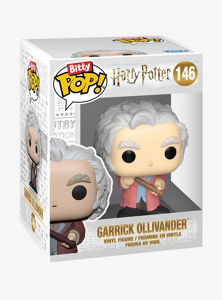 Funko Harry Potter Bitty Pop! Towns Garrick Ollivander And Ollivanders Wand Shop Vinyl Figure