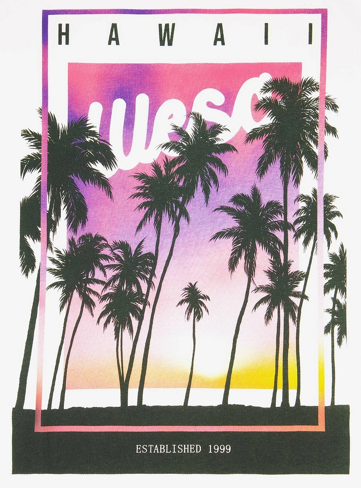 WeSC Mason Hawaii Short Sleeve Tee