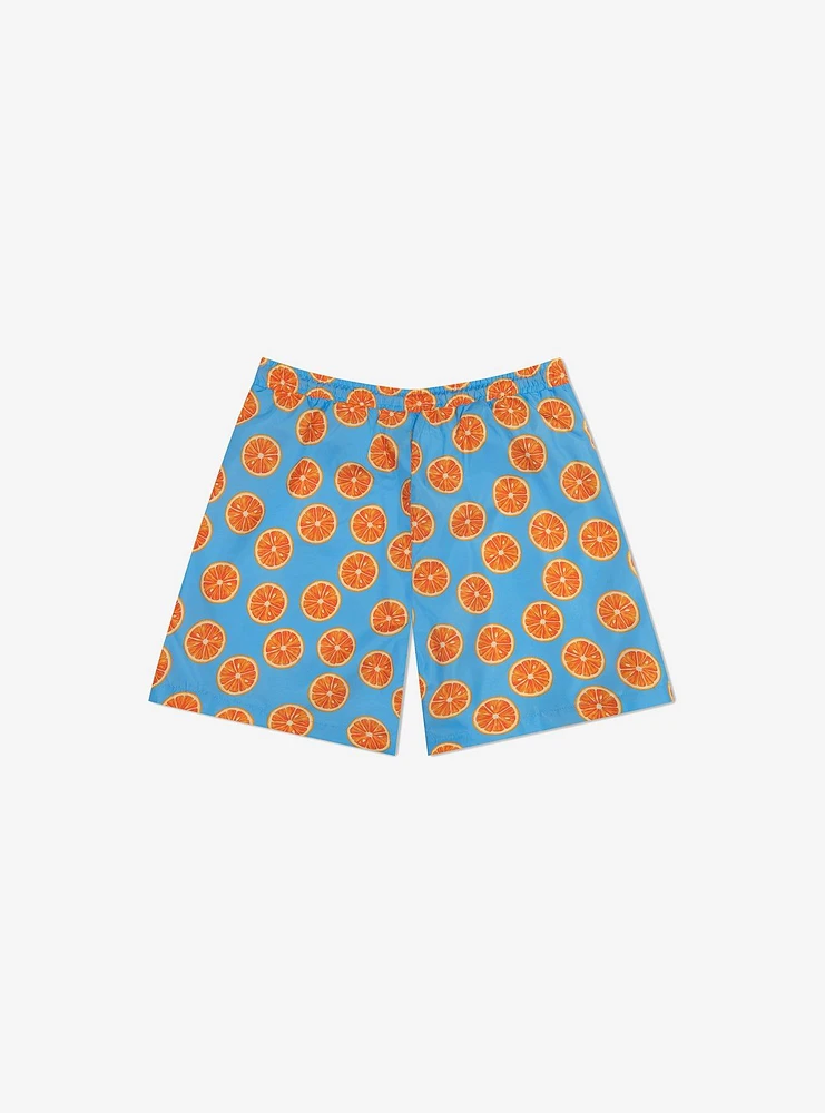 WeSC Zack Swim Trunk Orange Slice AOP