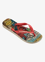 Havaianas Marvel Spider-Man Comic Cover Men's Sandals