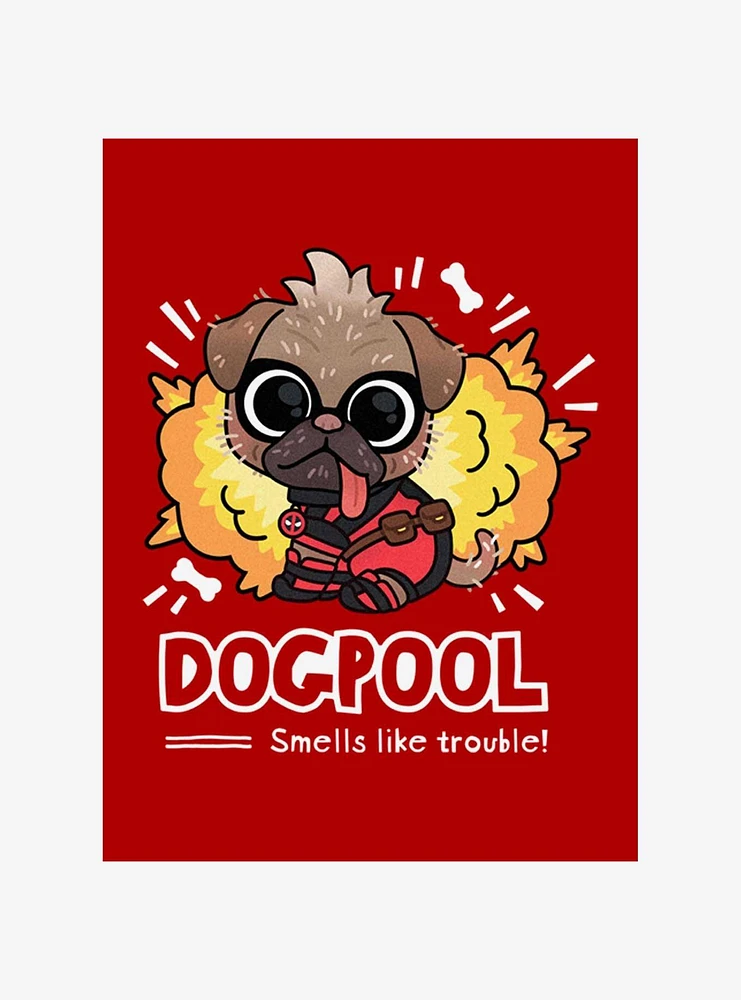 Marvel Deadpool & Wolverine Cute Dogpool T-Shirt