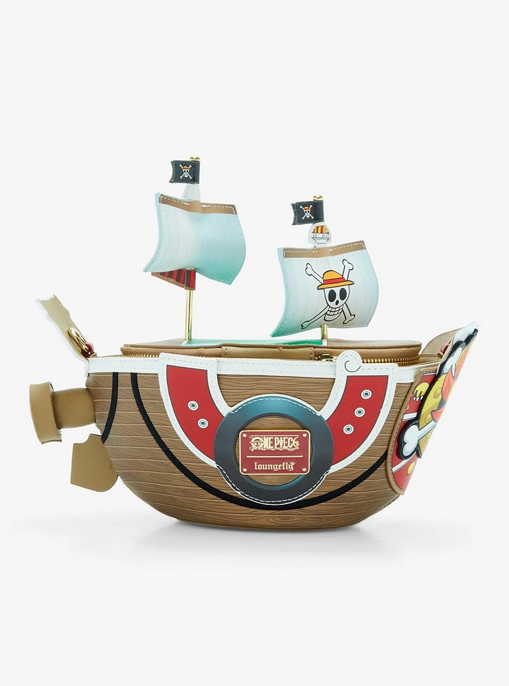 Loungefly One Piece Thousand Sunny Figural Crossbody Bag