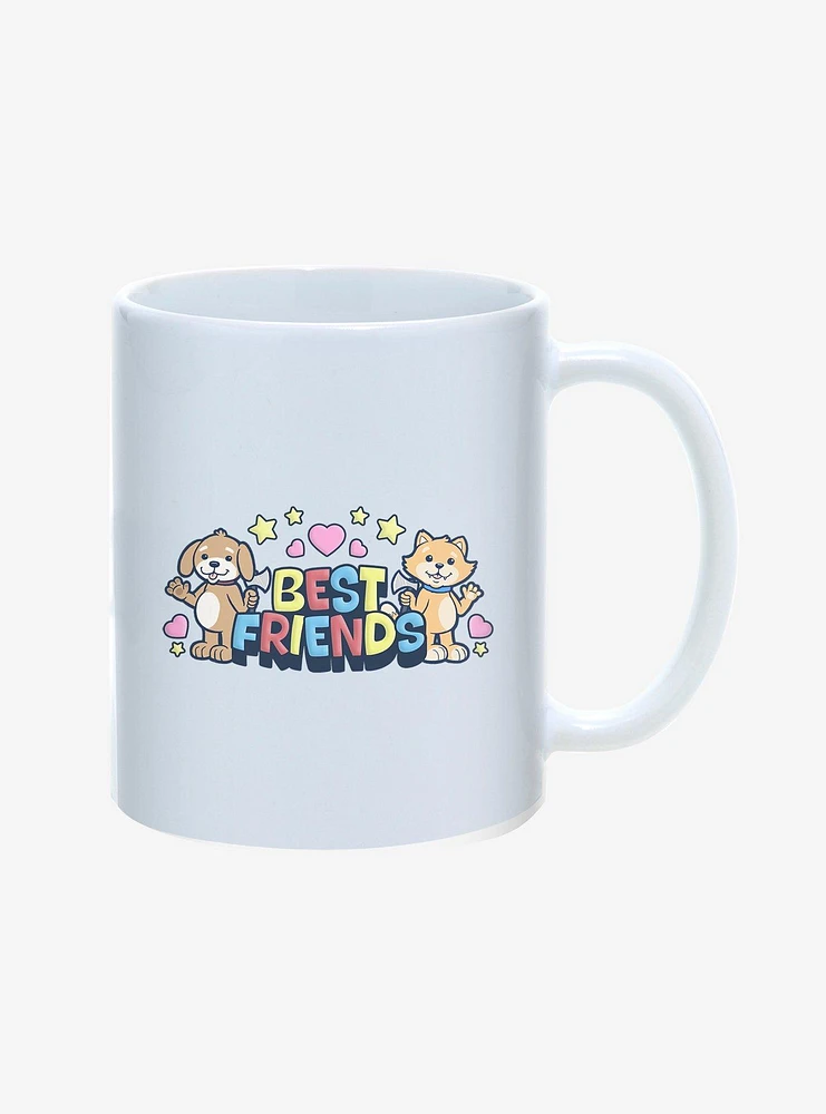 Hot Topic Cat And Dog Best Friends 11OZ Mug