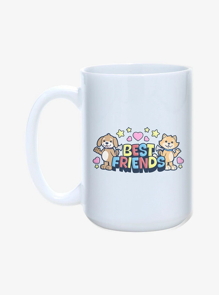 Hot Topic Cat And Dog Best Friends 15OZ Mug